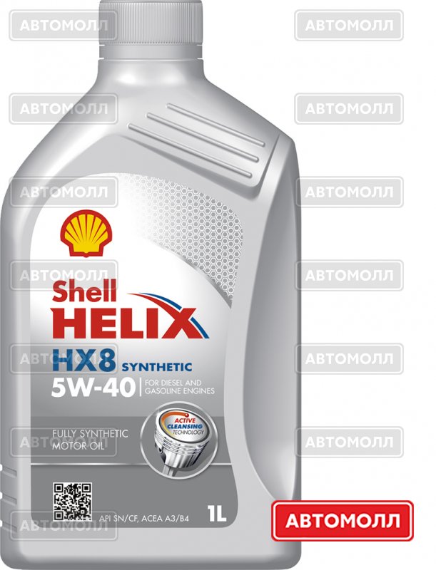 Моторное масло Shell Helix HX8 изображение #1